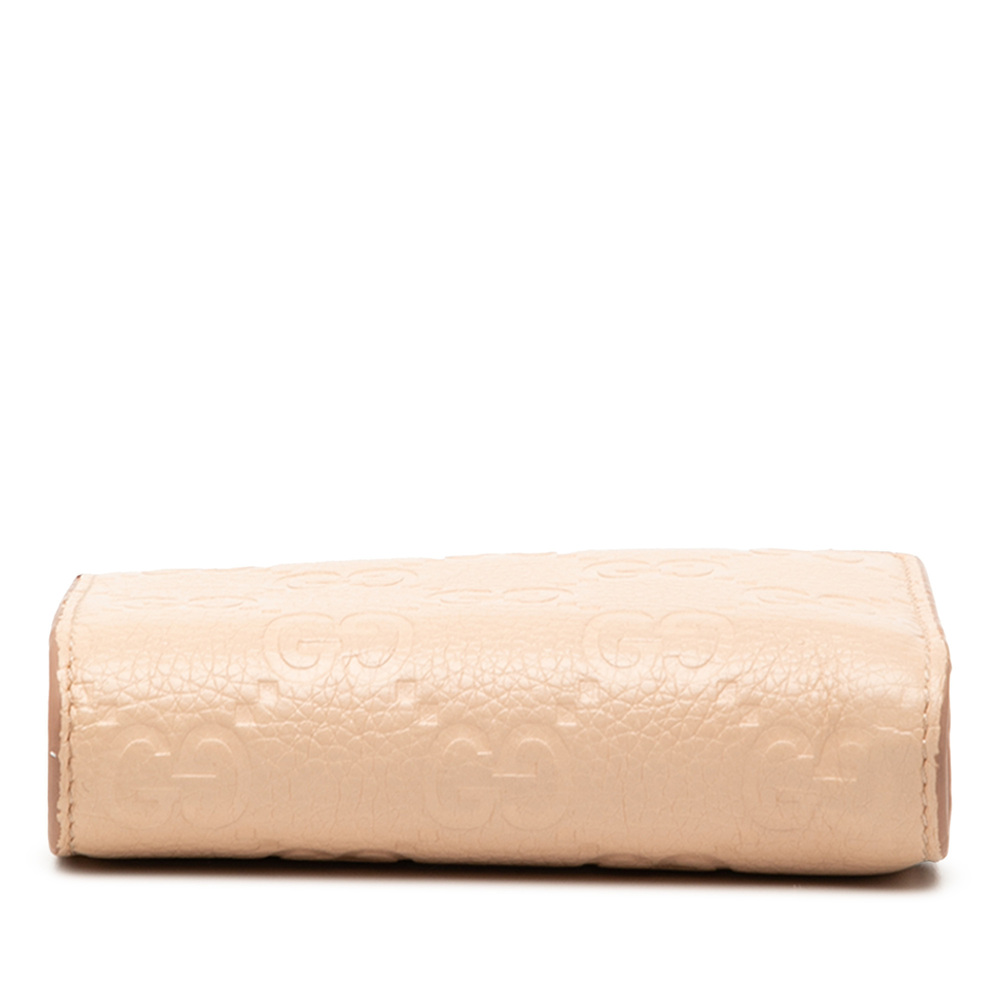 Pre-Loved Gucci Small GG Emblem Leather Bifold Wallet - Picture 3 of 8